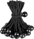 Tarp Bungee Balls Ties 8 Inch,50 PCS Bungee Ball Cords Ties Heavy Duty High Elastic Bungee Cord Canopy Tie Down for Tarp,Camping Tent,Shelter,Shad...