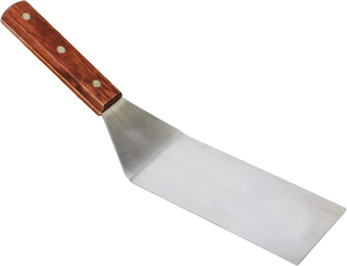Thunder Group , 7-1/2-Inch Straight Blade Turner, Grill BBQ Steak Spatula, Stainless Steel Turner...