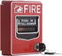 UHPPOTE Wired Emergency Fire Alarm Station 9-28VDC Conventional Dual Action Manual Call Point...