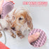 Pet Grooming Brush Kit 7pcs, Cat Brush with Release Button Comb Set for Shedding -Cat Brush&Nail Clippers File Set for Cat Dogs Long matted Haired...