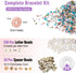 ONTODEX 8638pcs Bracelet Making Kit, Clay Beads Bracelet Kit 12 Colors Friendship Bracelet Heishi Beads Jewelry Making Supplies for Girls Adults T...