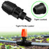 1/4 inch pipe upgrade mini accessory kit, 48 drip line connectors for drip system -10 straight heads, 8 tees, 8 elbows, 6 three-dimensional sector...