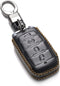 Vitodeco Genuine Leather Smart Key Fob Case Cover Protector Compatible with RAM 1500, RAM 2500, RAM 3500 2019 - 2025 (4-Button, Black)...