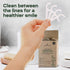 Natural Dental Floss Picks - Oral Care Dental Pick w/Mint Flavored Toothpicks, 2-in-1 Natural Floss & Toothpicks, Plant-Based Dental Flossers, Too...