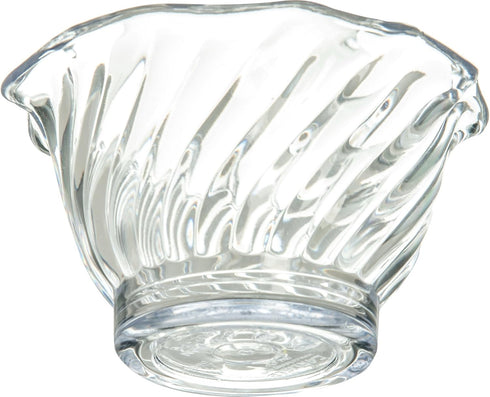 Carlisle FoodService Products Plastic Dessert Dish, 5 Ounces, Clear (Pack of 24)...