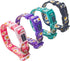 Dog Collar and Leash Set, Cute Daisy Pattern, Polyester Material, 5ft Leash, for Puppy Dogs.(Extra Small,Green Daisy)...