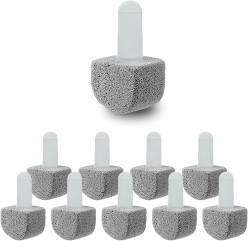 10 Packs Pumice Stone for Toilet Cleaning,Pumice Toilet Bowl Cleaning for Cleaning Toilet,Bathtubs,Kitchen Sink,Grill...