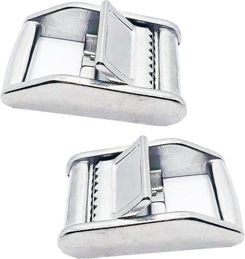 1 inch Buckle for Straps Metal Stainless Steel Quick Release Adjustable Lock Slider Buckles Replacement Fasteners- 2 Pack...