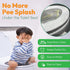 P-flector® Toilet Seat Urine Guard (1-Pack) - Pee Splash Guard for Potty-Training Kids, Adults, Seniors & Special Needs Individuals - Fits Round, ...