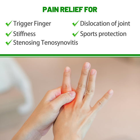 EULANT Finger Sleeve Support Protector Finger Splint Brace Pain Relief for Basketball Volleyball Baseball,L …...