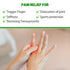 EULANT Finger Sleeve Support Protector Finger Splint Brace Pain Relief for Basketball Volleyball Baseball,L …...