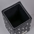 LORYP Makeup Brush Holder Crystal Brushes Cup Black PU Make up Brush Case Bag Storage for Women (Black)...