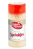 Bakers Choice White Sprinkles for Baking - Jimmies Sprinkles for Ice Cream Toppings - Dairy Free, Kosher 2.8 oz....