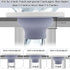 Toilet Flange Repair Kit Fits for 4 Inch 5 Inch or Special 3 Inch Drain Pipe, Universal Toilet Flange for Toilet Repair and Installation, Perfect ...