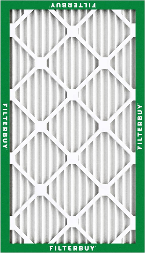Filterbuy 10x20x1 Air Filter MERV 8 Dust Defense (1-Pack), Pleated HVAC AC Furnace Air Filters Replacement (Actual Size: 9.50 x 19.50 x 0.75 Inche...