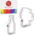 Ann Clark Cookie Cutters Cocktail Cookie Cutters 2-Pc. Set Made in the USA, Beer/Soda Bottle, Beer Mug/Stein...