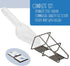 Darware Ice Maker Scoop w/Holder (2-Piece Set); Scooper Accessory for Counter Top Ice Makers and Machines...