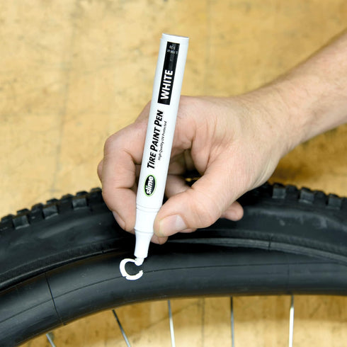 Slime 20477 Tire Paint Pen, White, UV Protected, works on tubes and tires...