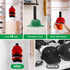 Hat Rack for Baseball Caps, Hat Holder Organizer Display for Wall, Door, Closet, Bedroom, 1Pack Holds Up To 16 Hats, Adhesive or Drilling Double U...