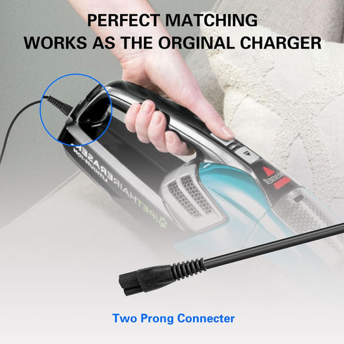 Charger Compatible with Bissell Pet Hair Eraser 2390 2390A 23903 2284W 2284 Replacement 14.4V Lithium Ion Cordless Hand Vacuum Model 1614206 Power...