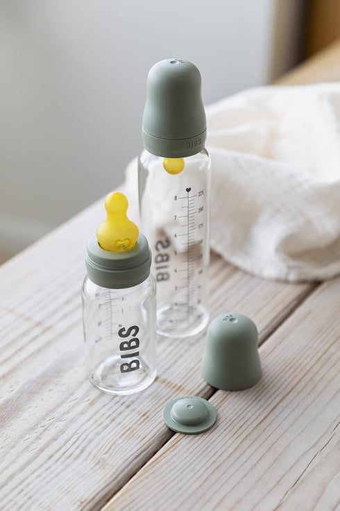 BIBS Bottle Kit - Part of Set. Mix and Match with BIBS Glass Bottles in Different Sizes, Bottle Kit Color - Part of Set, Iron...
