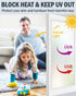 Frosted Glass Window Privacy Film with Installation Tools, Removable, Peep-Proof, Static Cling, Heat Control, UV Protection, Anti-Glare, Ideal for...