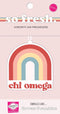 Chi Omega - Rainbow Air Freshener - 2/Pack - Flowers & Sunshine Scent...