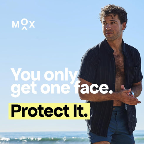 Mox Invisible Armor SPF 30 Sunscreen (2.0 oz) - Daily Mineral Zinc Oxide Sunscreen - Broad Spectrum Sun Protection - Goes On Easy - Rubs in Clear ...