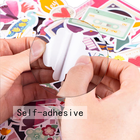 FaCraft Scrapbooking Supplies Ephemera Die Cuts Stickers (95 pcs Love)...