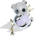 Cute Black White Rhinestones Crystals Panda Bear Baby Animal Brooch Pin Badge Brestpin Lapel Pins Silver Tone...