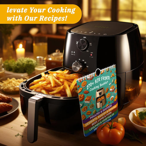 270+ Foods Air Fryer Cheat Sheet Magnets Cooking Guide Booklet For Air Fryer Accessories, Cookbooks Air Fryer Cooking Guide Flip Chart, Air Fryer ...