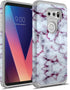 Rosebono for LG V30 Case, LG V30 Plus Case, Hybrid Dual Layer Shockproof Hard Cover Graphic Fashion Cute Colorful Silicone Skin for LG V30 / LG V3...