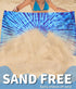 Sand Free Microfiber Beach Towel – Quick Dry Mandala Lightweight Oversized Large Blue Towel Accessories Travel Swim Pool Yoga Cruise Camping Gear ...