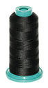 1800 Yard Elastic Nylon Sewing Thread for Wig Makers (Black)...