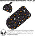 Halloween Bat Cat Baby Stuff Swaddle Blankets Baby Wrap Baby Newborn Receiving Blanket Soft Sleep Sacks Stretchy with Hat Set Gift for Infant Boy ...