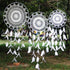 Auvoau 6 Pack 4.5 inch Metal Crafts Hoops Wreath Floral Macrame Ring for DIY Dream Catcher,Wedding Decor and Wall Hanging Crafts (4.5 inch)...