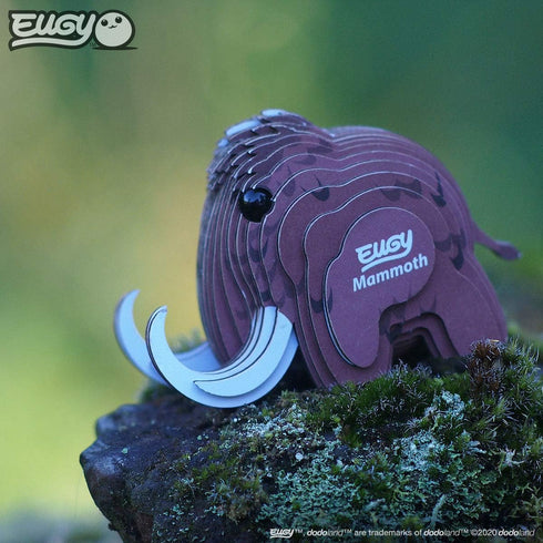Eugy Mammoth 3D Puzzle, 22 Piece Eco-Friendly Educational Toy Puzzles for Boys, Girls & Kids Ages 6+...