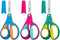 LIVINGO Left Handed Kids Scissors: Blunt Tip Safety Lefty Toddler Child Scissors for School Craft Cutting Paper - 3 Pack 5 inches Comfort Grip Gre...