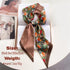 59" Long Silk Like Scarf Fashion Hair Head Scarf for Women Satin Head Hair Handbag Scarf Belt Purse Accessories…...