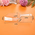 Roshtia 12 Pcs Plastic Serving Tongs Mini Kitchen Tongs Utility and Plastic Kitchen Scoops Clear Ice Scoop Mini Clear Buffet Scoop for Candy Desse...