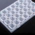 Adjustable 28 Slots Clear Plastic Medicine Pill Jewelry Organizer Storage Box Container,Bead Organizer Craft Organizer Box Pill Organizer Suitable...