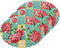 Kcldeci 3 Pack Kitchen Scrub Sponges Rose Plaid Tartan Kitchen Dish Sponge Non-Scratch Microfiber Sponge for Household Cleaning Dishes, Pots and P...