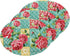 Kcldeci 3 Pack Kitchen Scrub Sponges Rose Plaid Tartan Kitchen Dish Sponge Non-Scratch Microfiber Sponge for Household Cleaning Dishes, Pots and P...