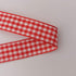 Red and White 100% Polyester Gingham Ribbon 25 Yards Each Roll (5/8", red)...