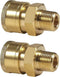 YAMATIC Pressure Washer Adapter Couplers, 3/8'' Quick Connect Socket to 3/8'' Male NPT Fitting, Quick Connector for 3/8'' Pressure Washer Hose and...