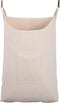 Laundry Collector, Laundry Hamper, Door Hanging Laundry bag with hooks (Beige, 65Liters)...