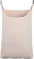 Laundry Collector, Laundry Hamper, Door Hanging Laundry bag with hooks (Beige, 65Liters)...