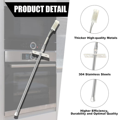 316490000 Range Oven Temperature Sensor Probe Thermistor Fit for Frigi-daire Ken.More Ranges Replaces 1197392 AP3963654 PS1528542 EAP1528542-12 Mo...