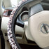 Car Steering Wheel Cover Neoprene Automotive Steering Wheel Cover Anti Slip and Sweat Absorption Auto Car Wrap Cover Sunflower Cactus Leopard Patt...