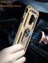 LUMARKE for Galaxy S9 Case,Pass 16ft. Drop Tested with Magnetic Ring Kickstand Compatible with Car Mount Holder,Military Grade Protective Phone Co...